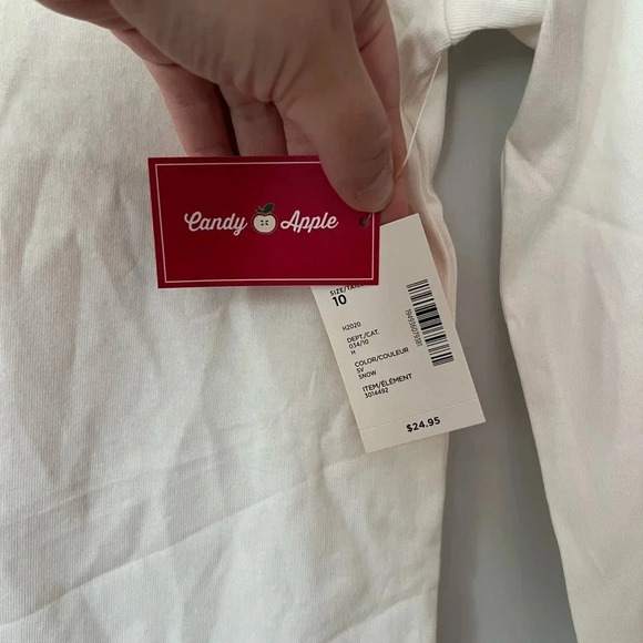 Gymboree Corduroy Apple Dress with Matching Shirt | Size 10 - Picture 11 of 13